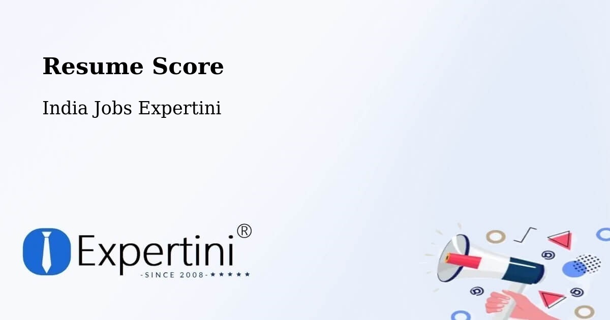 Resume Score & Job Description Match Tool – Adoni - India Jobs Expertini